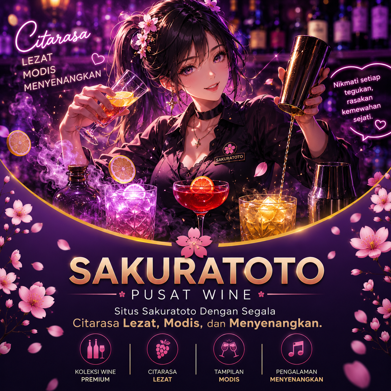SAKURATOTO : Pusat Wine Situs Sakuratoto Dengan Segala Citarasa Lezat, Modis, dan Menyenangkan.